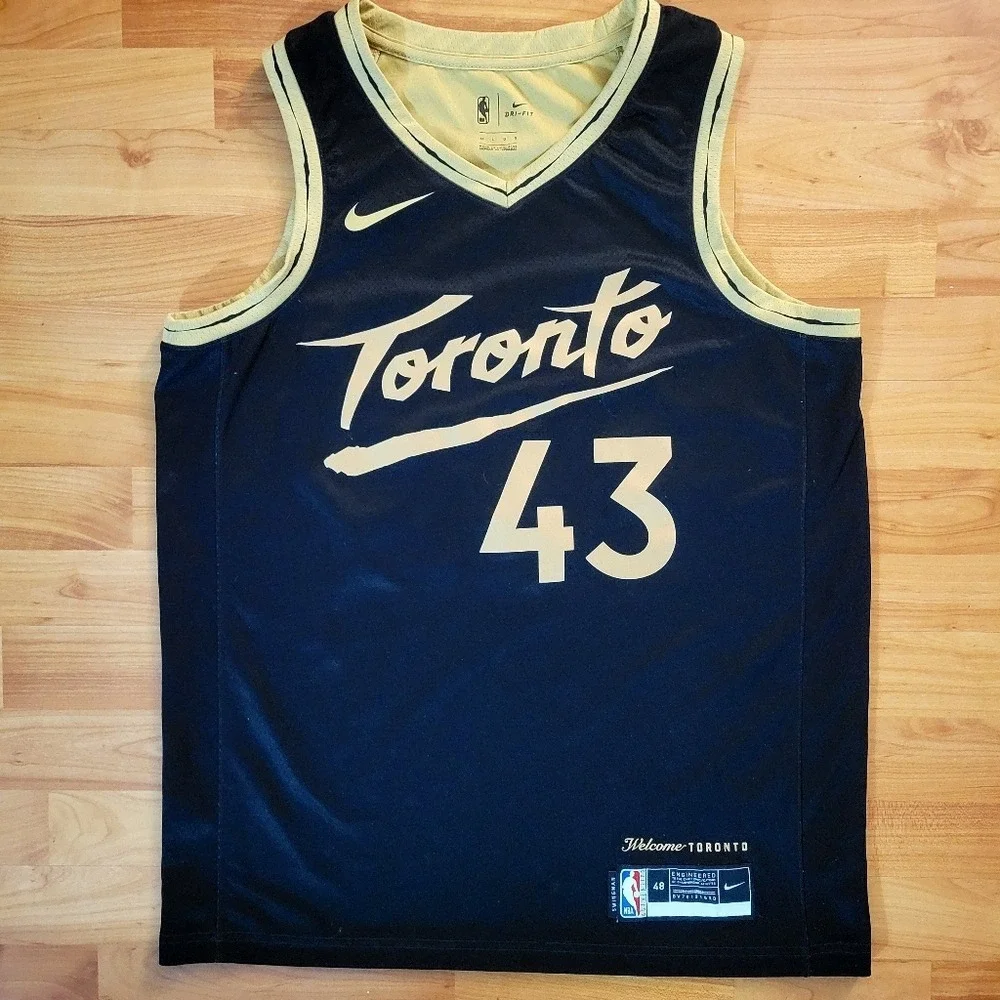 Nike Toronto Raptors Pascal Siakam City Edition Swingman Jersey Men's Large - Picture 2 of 5